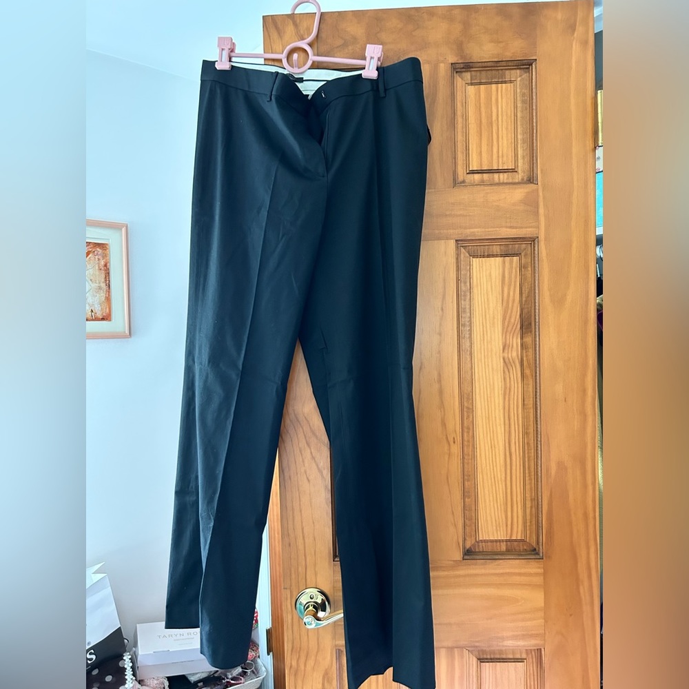 Black womens elie tahari trousers
